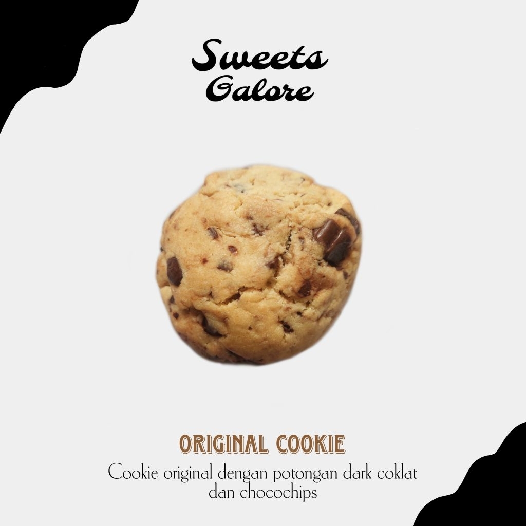 

ORIGINAL COOKIES (Wajib tambah packing demi keamanan cookies)