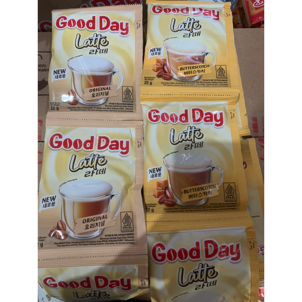 

good day latte original / butterscotch (dus)