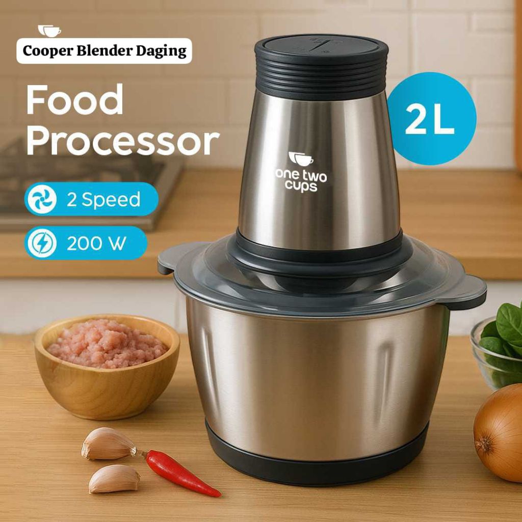 BLENDER COOPER PENGGILING DAGING 2L COOPER BLENDER DAGING FOOD PROSCESSOR 2L