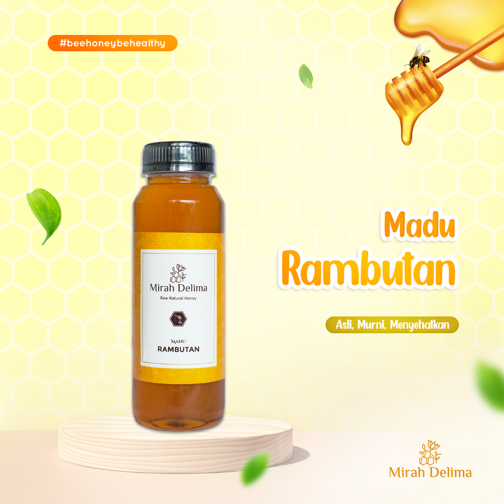 

Madu Rambutan - Raw Natural Honey - 250 ml