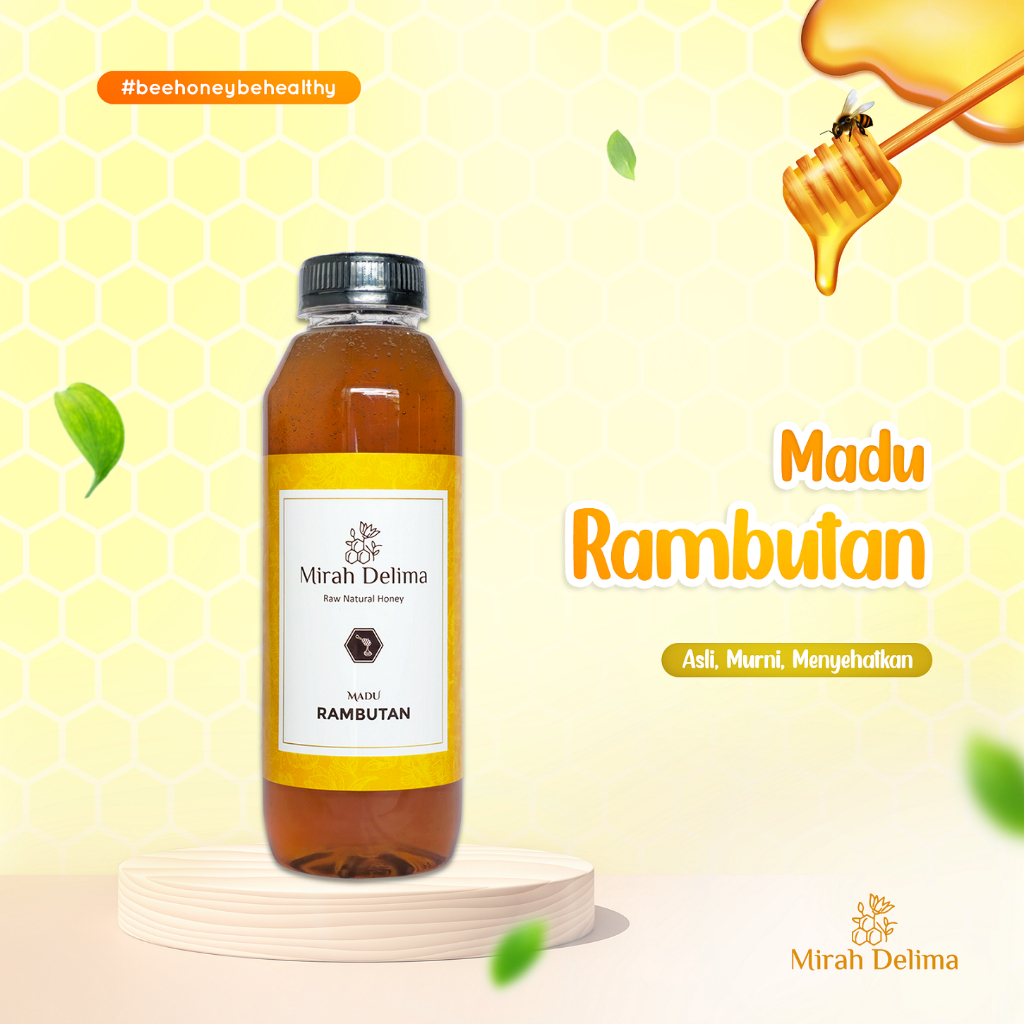 

Madu Rambutan - Raw Natural Honey - 500 ml