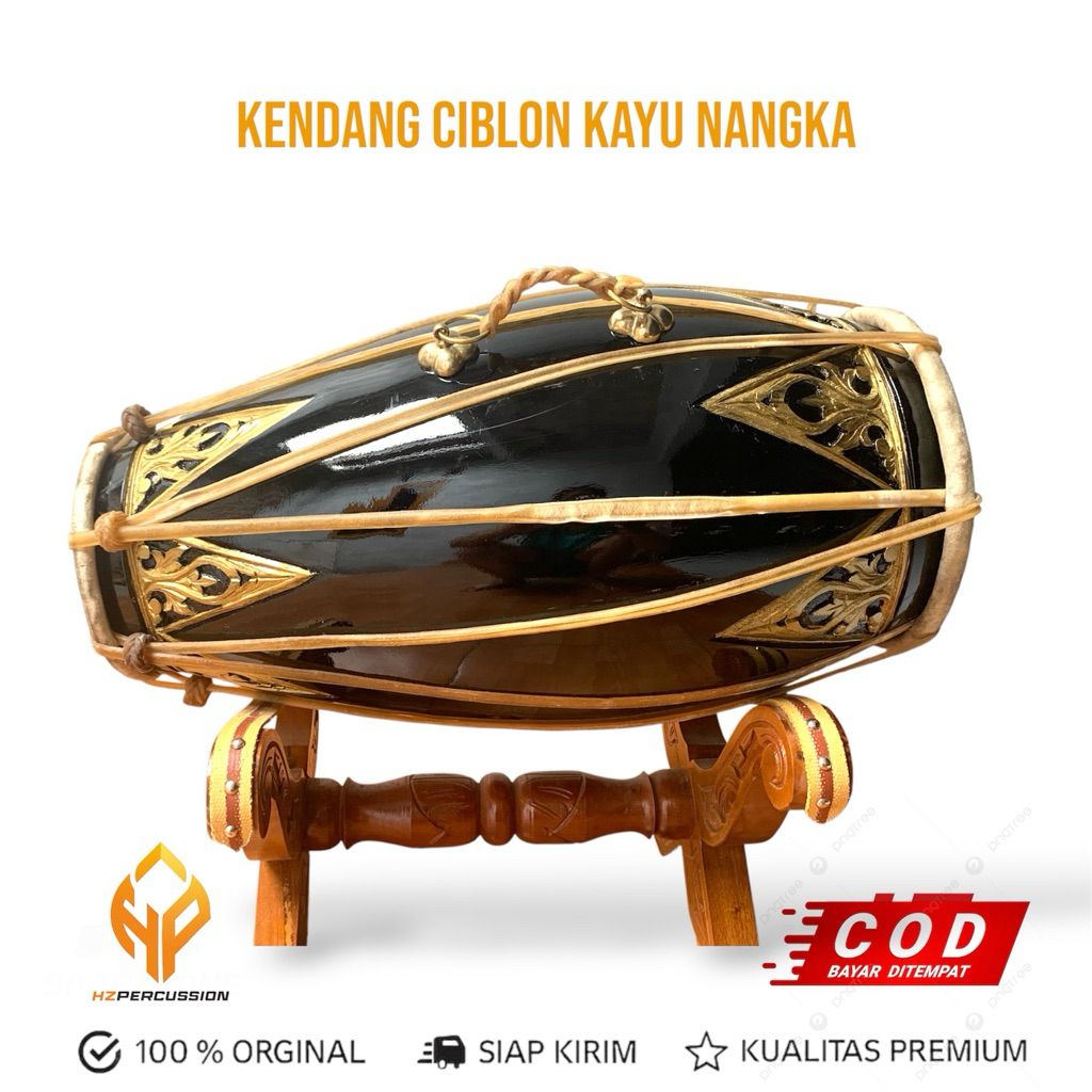 Kendang Ciblon Gondang Jaranan Kayu Nangka