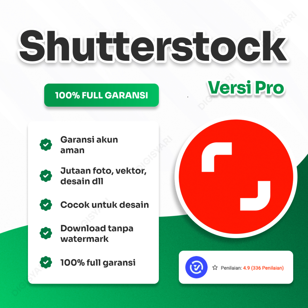 SHUTTERSTOCK PREMIUM 1BULAN FULL GARANSI DOWNLOAD GAMBAR