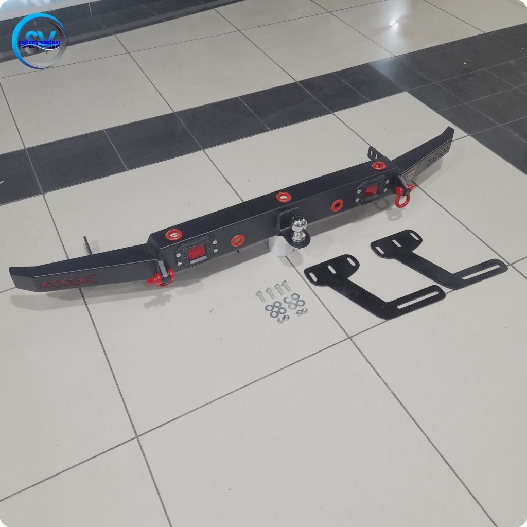 Towing Belakang pengaman Bumper Belakang Mobil Calya sigra Towing Calya Sigra Model Costum Mini