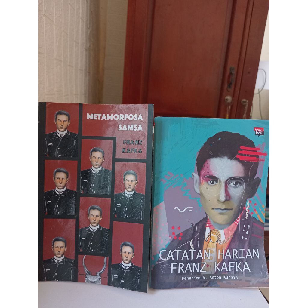 [Preloved] Bundling buku Franz Kafka Metamorfosa Samsa & Catatan Harian Franz Kafka