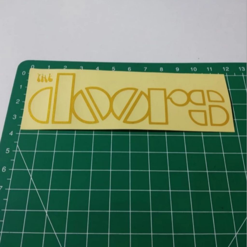 

stiker cutting the doors