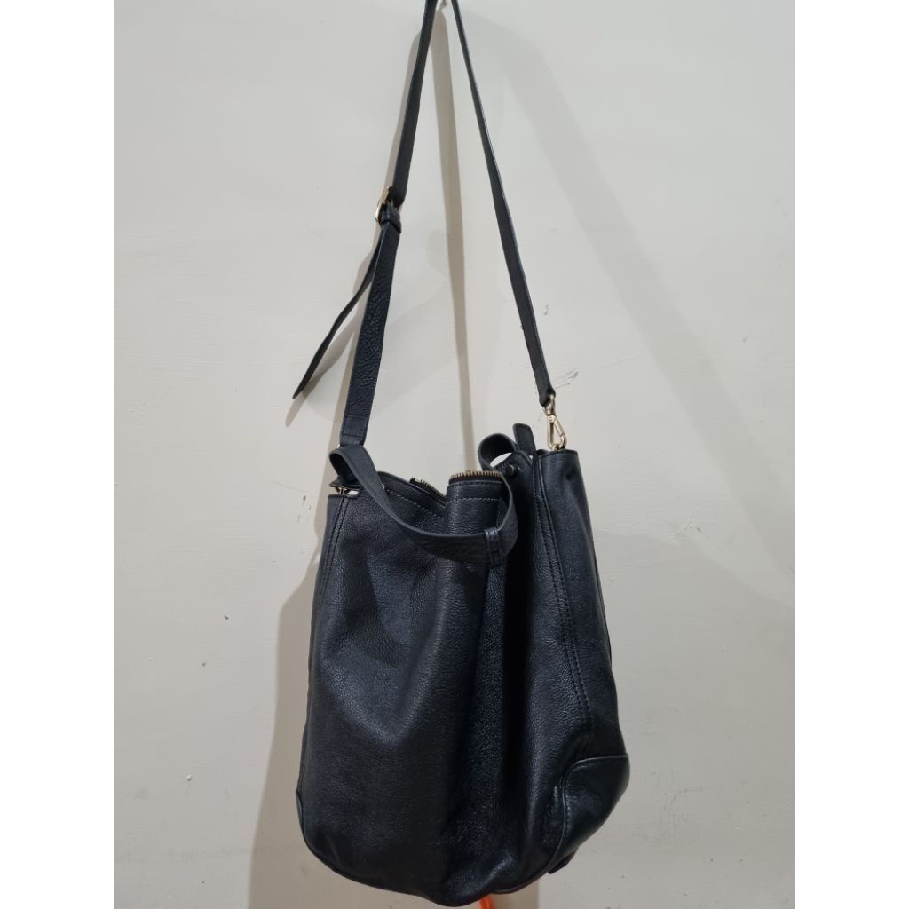 tas kulit asli hobo bag SISLEY