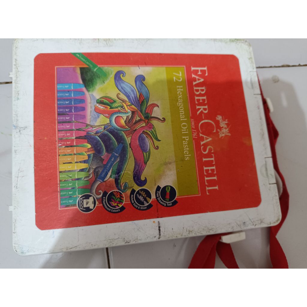 

preloved crayon faber castell