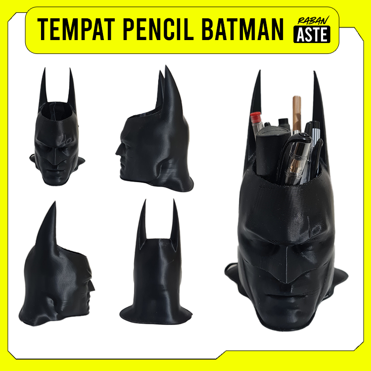 

RABANASTE Tempat Pensil Batman Pencil Case Stationery Desk