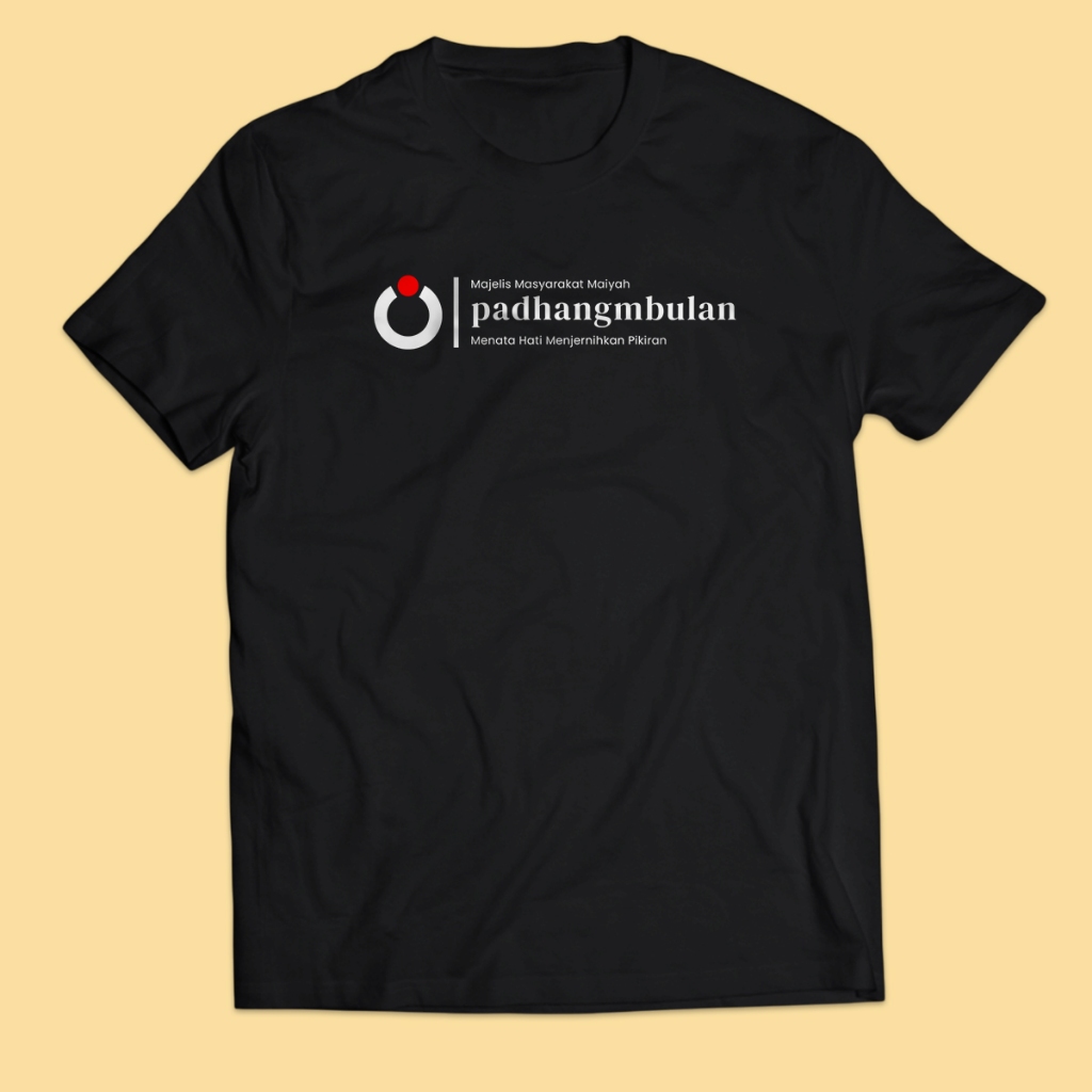 Kaos Pria PADHANGMBULAN MAIYAH Cak Nun Dewasa Baju Atasan Unisex PakeKaos