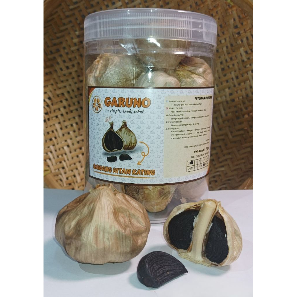 

GARUNO BAWANG HITAM KATING - 250GR