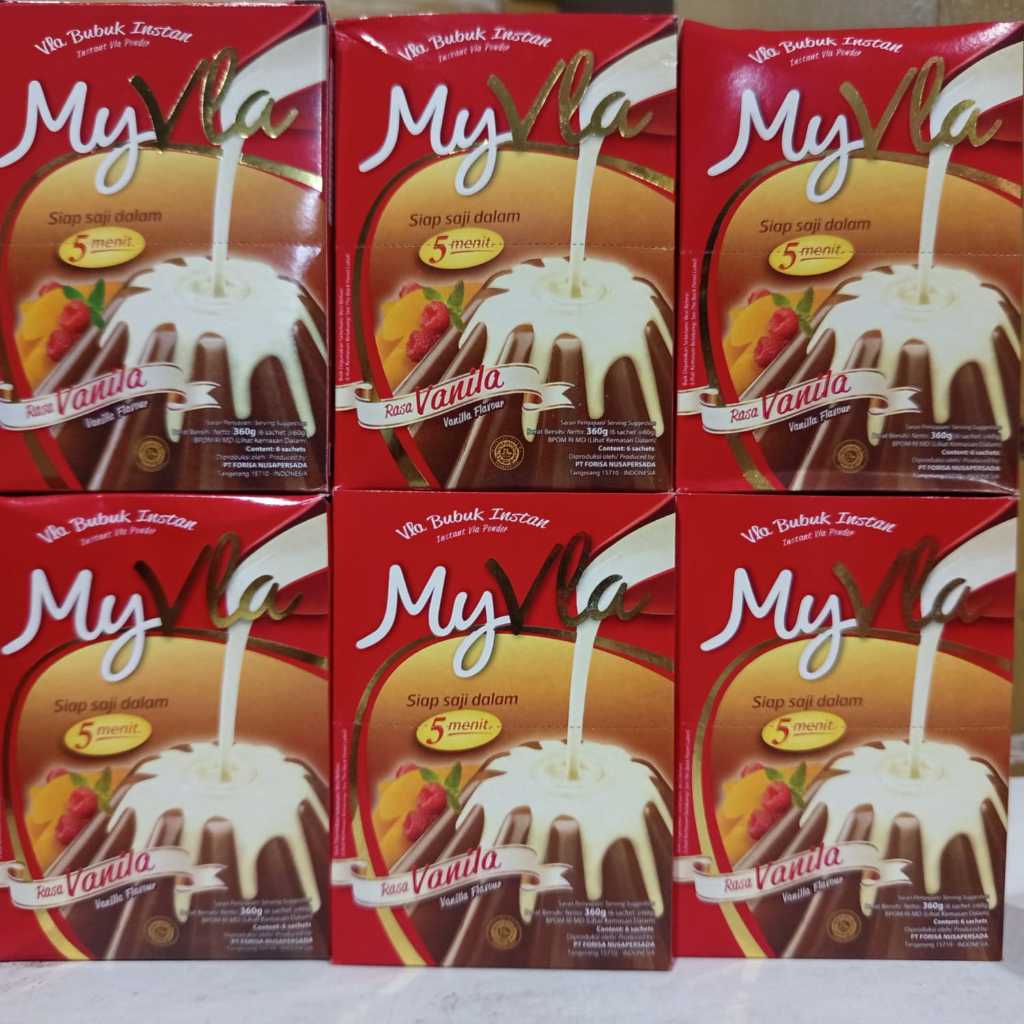 

(Satuan) Nutrijell Nutrijel My Vla Rasa Vanilla Vanila Termurah