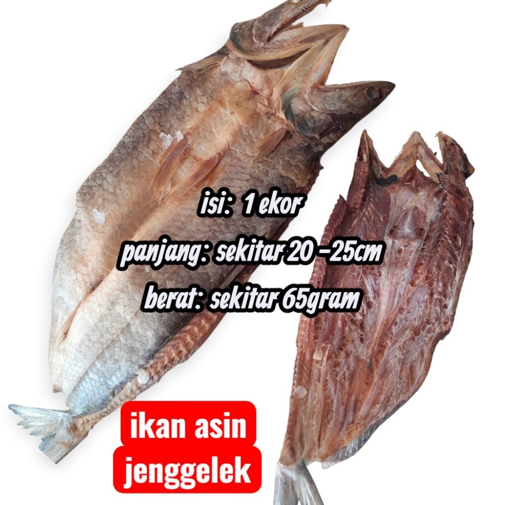 

ikan asin jenggelek khas besuki situbondo