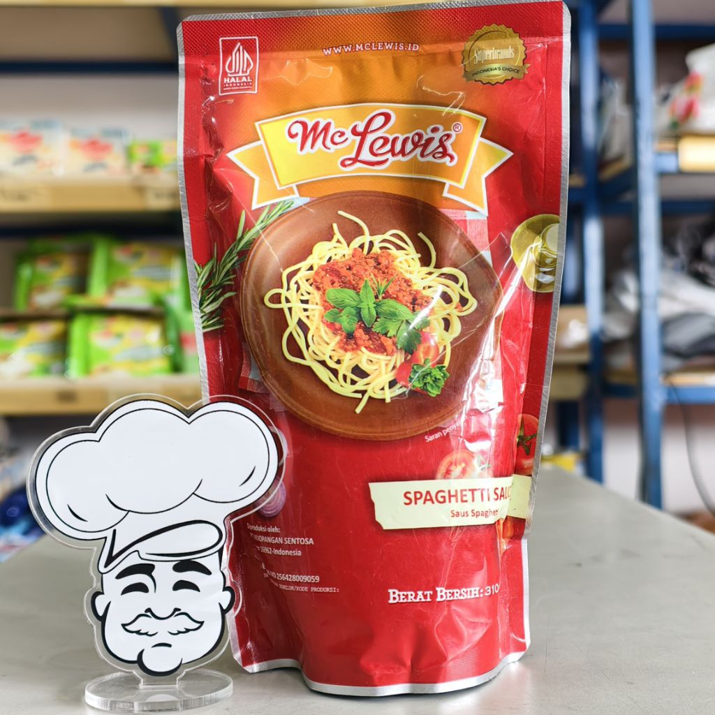 

Mc Lewis Spaghetti 310Gr / Saus Spaghetty Mc Lewis 310Gr