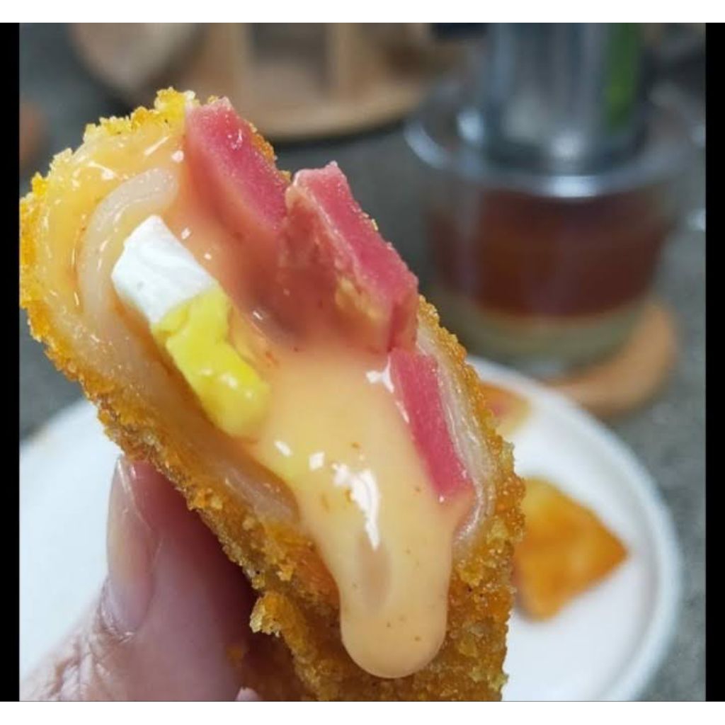 

Risoles Beef Mayo Pedas Kemasan Beku Frozen