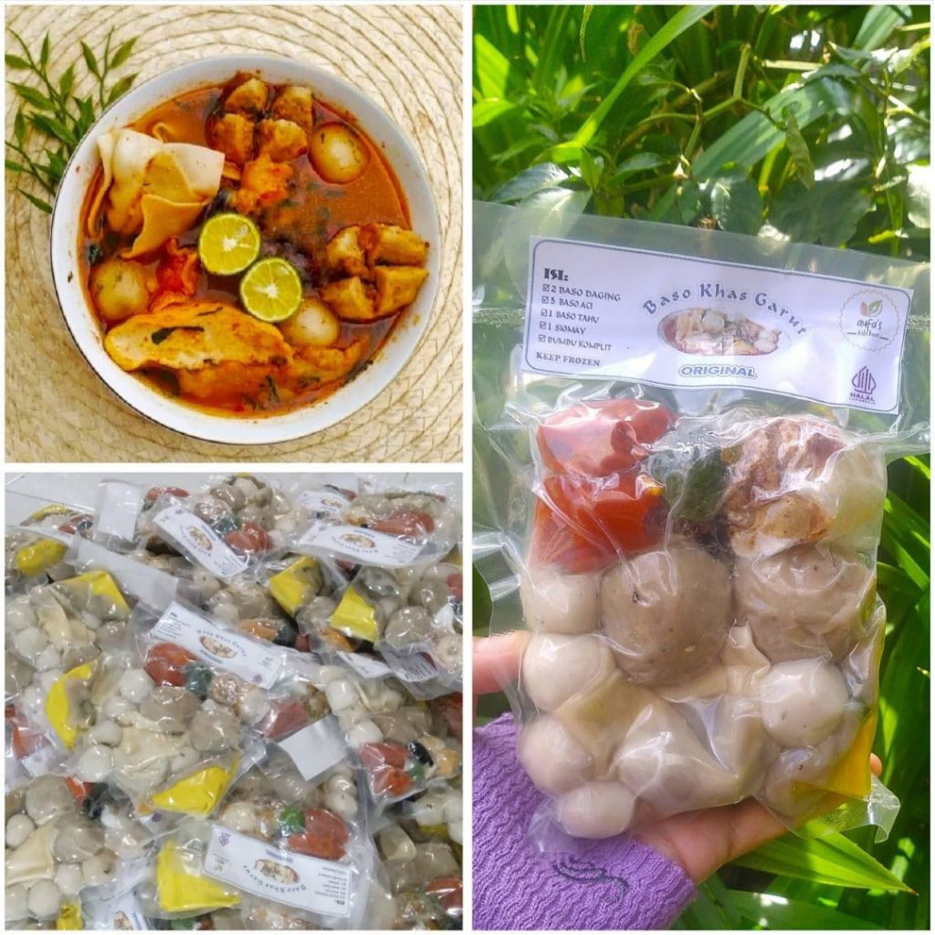 

Baso Asli Garut Kemasan Beku Frozen