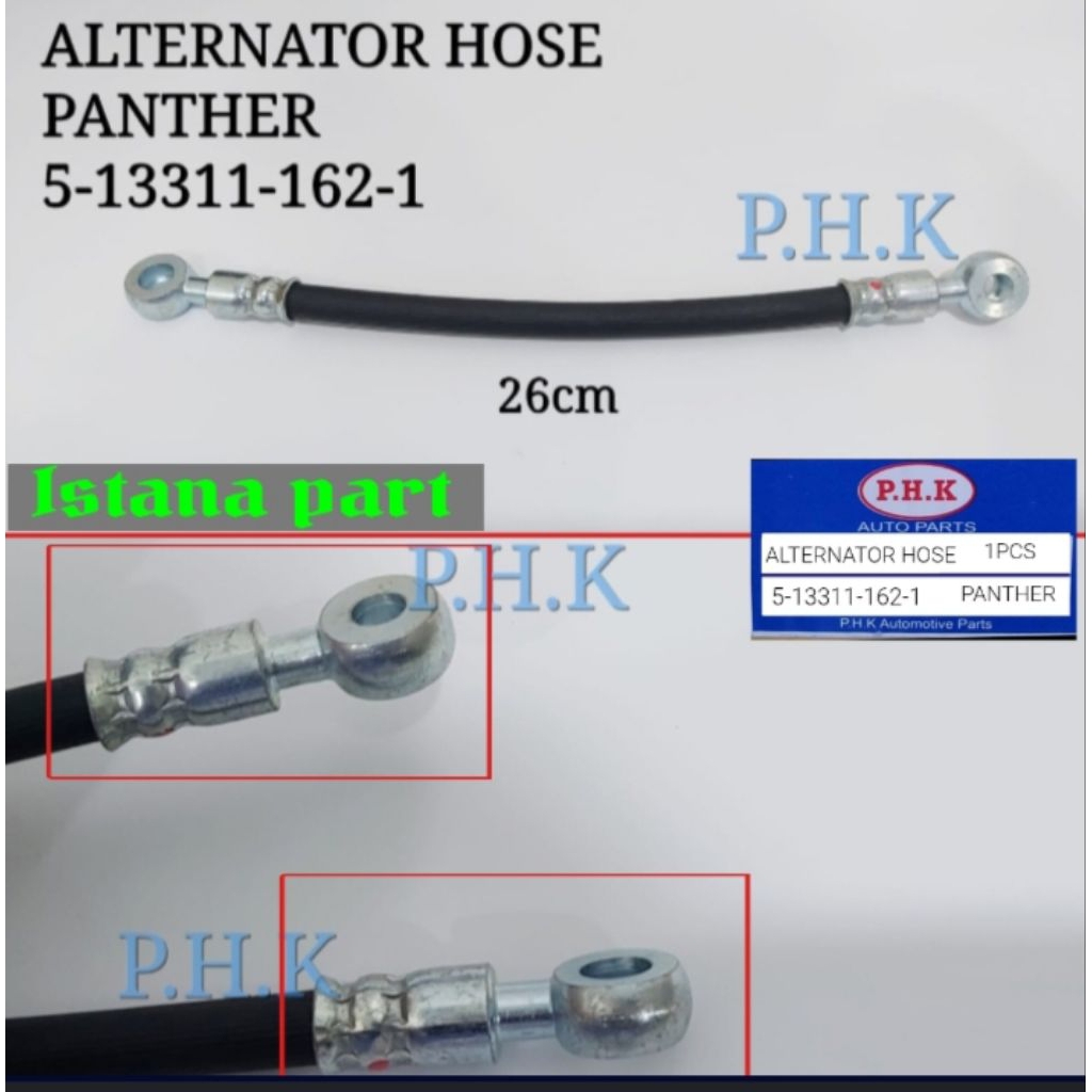 Alternator Hose / Selang Alternator Mobil Isuzu PANTHER .PHK.1pcs