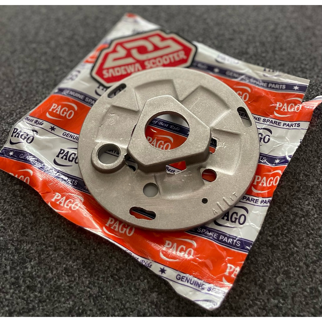 Dudukan Spul Lepekan Spul Rumah Spul Vespa PX PS Strada (Platina) PAGO Original