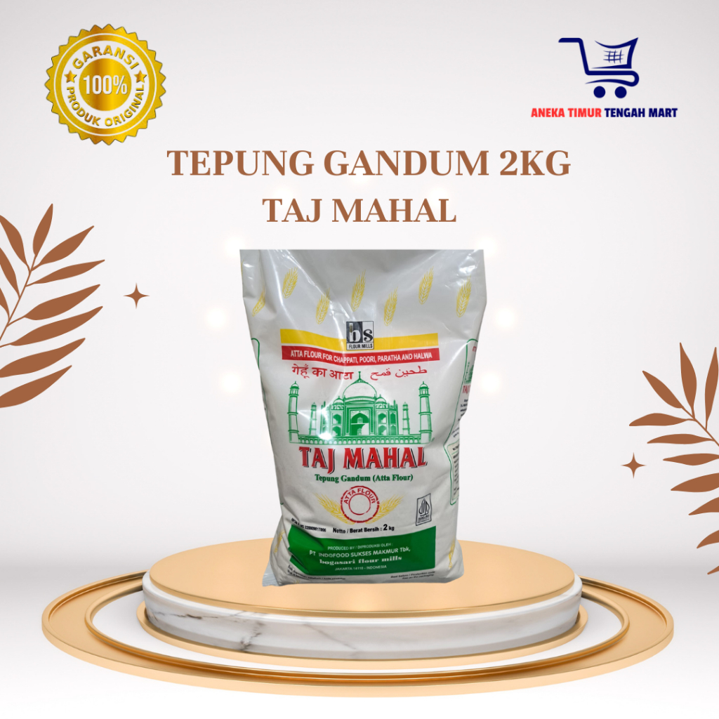 

TEPUNG GANDUM TAJ MAHAL 2KG