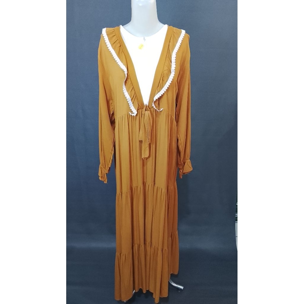 Gamis Rayon Renda Dada