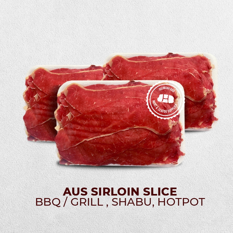 

AUS Sirloin Slice Daging Sapi Slice Striploin Premium