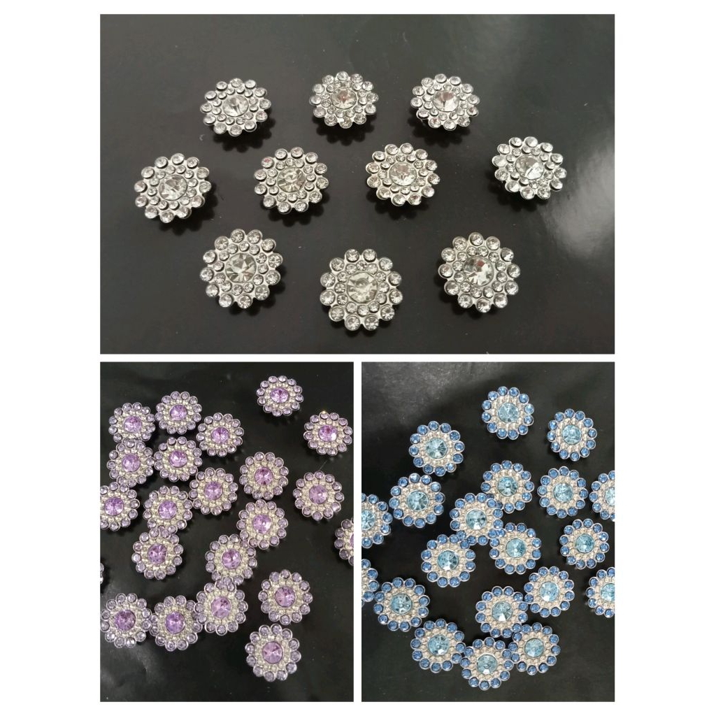 PAYET DIAMOND CANGKANG BUNGA 14 mm