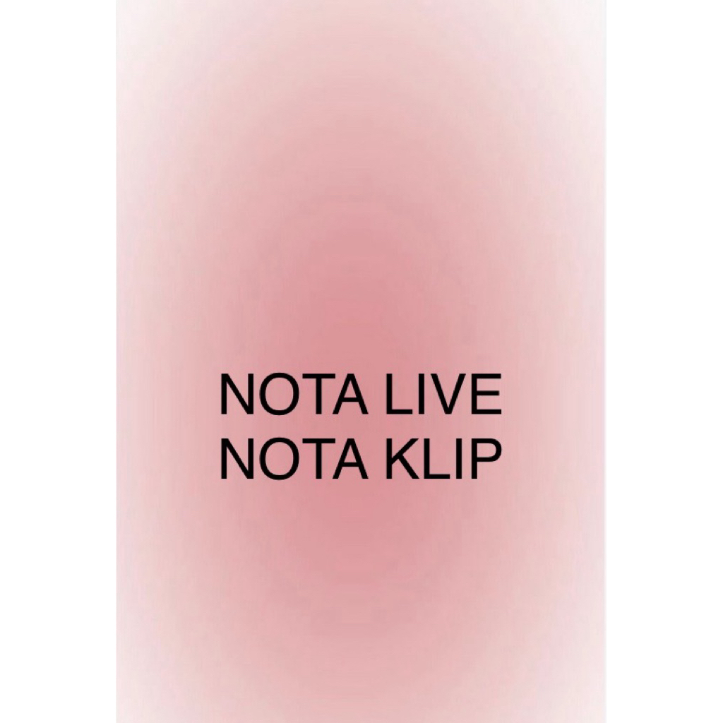 

Nota klip pilih di live y