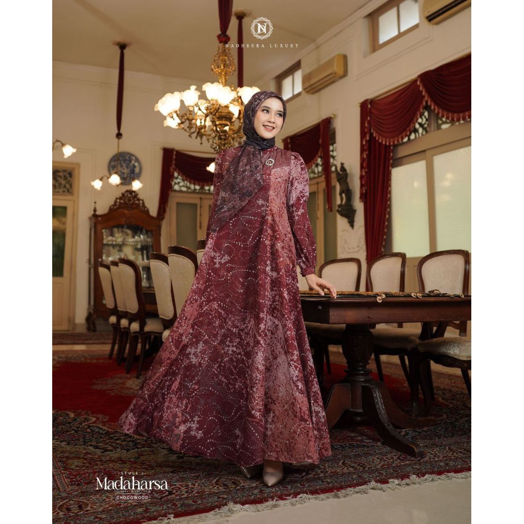 MADAHARSA DRESS SERIES BY NADHEERA LUXURY (CO VIA VIDEO ADA DISKON)