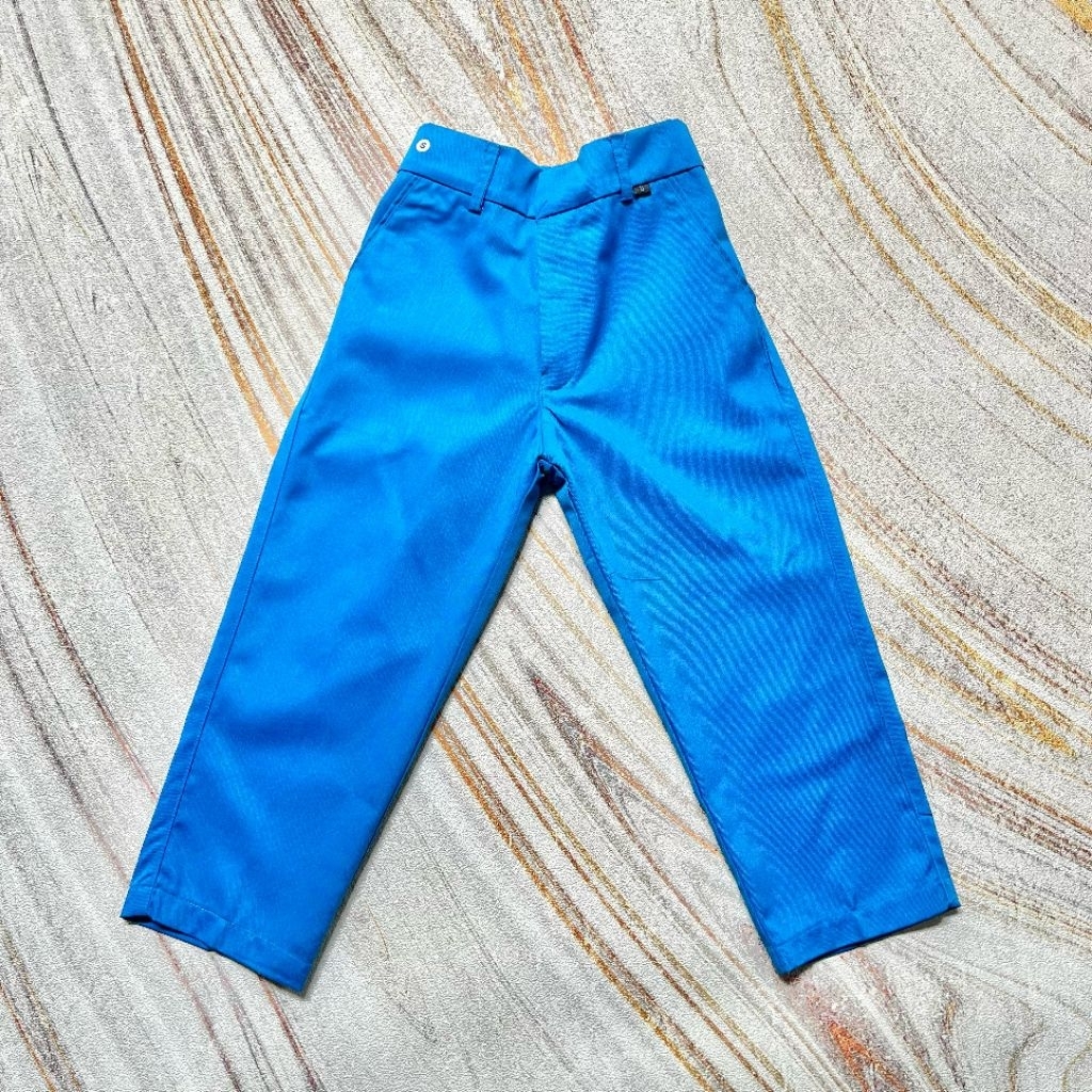 Celana Biru Tk & PAUD bahan Drill Unione