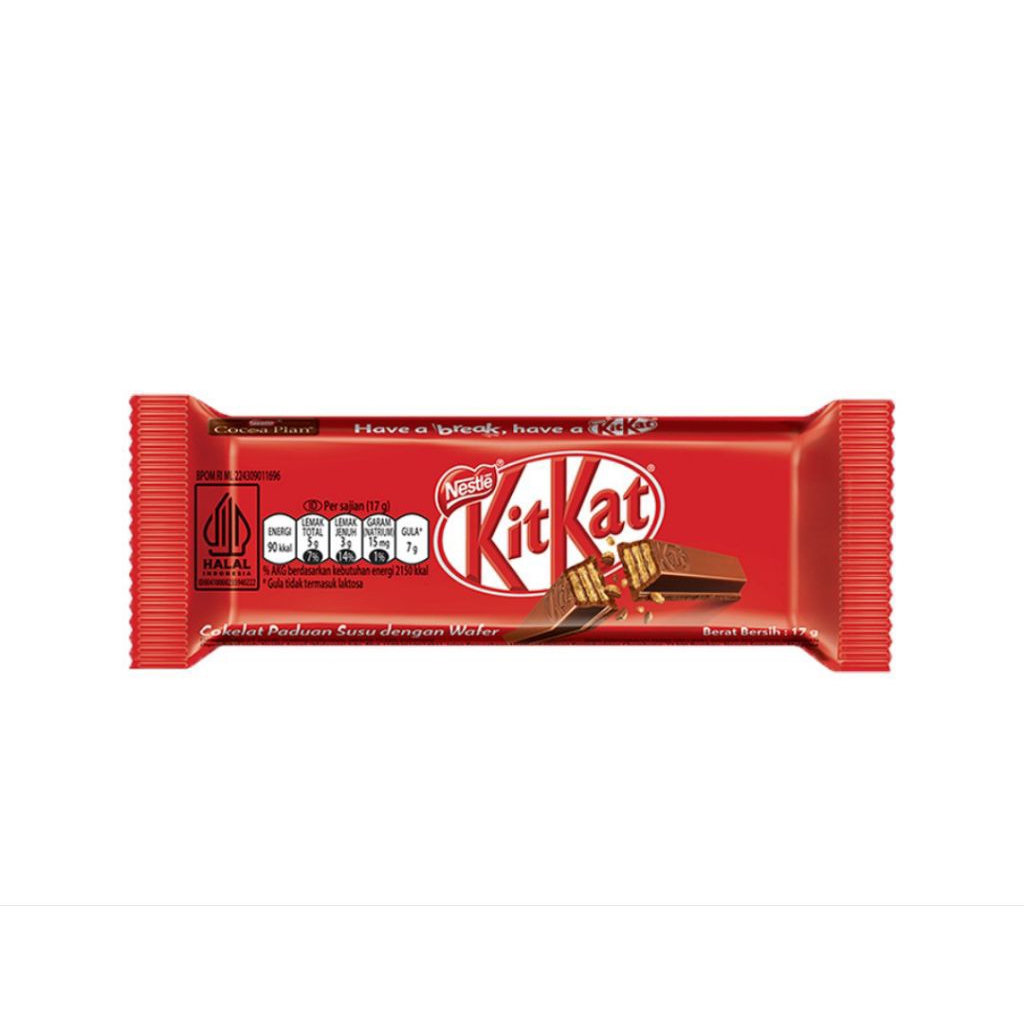 

KitKat Original Cokelat 2F 17 gr