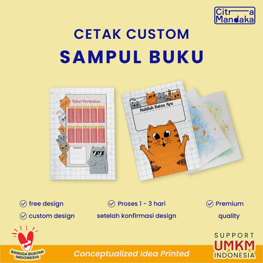 

Sampul Buku Tulis Custom Nama & Gambar Big Boss Campus Besar Free Design