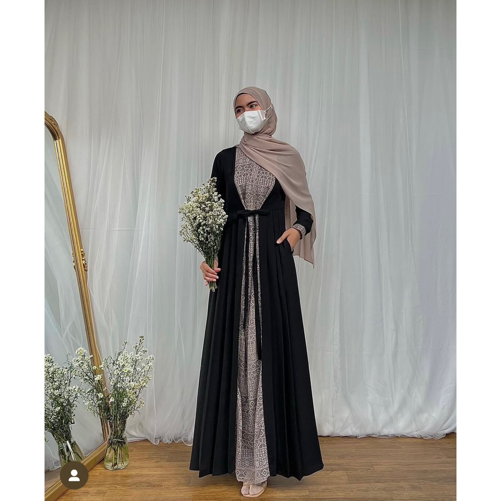 PRELOVED EVOLVERE SAMIRA DRESS “BLACK” UKURAN M