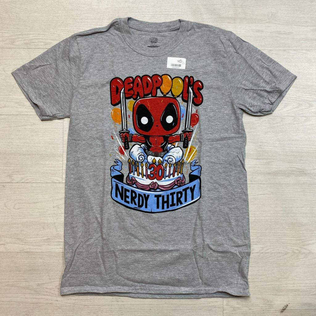 Funko Pop Tee Marvel Deadpool Corps Collector