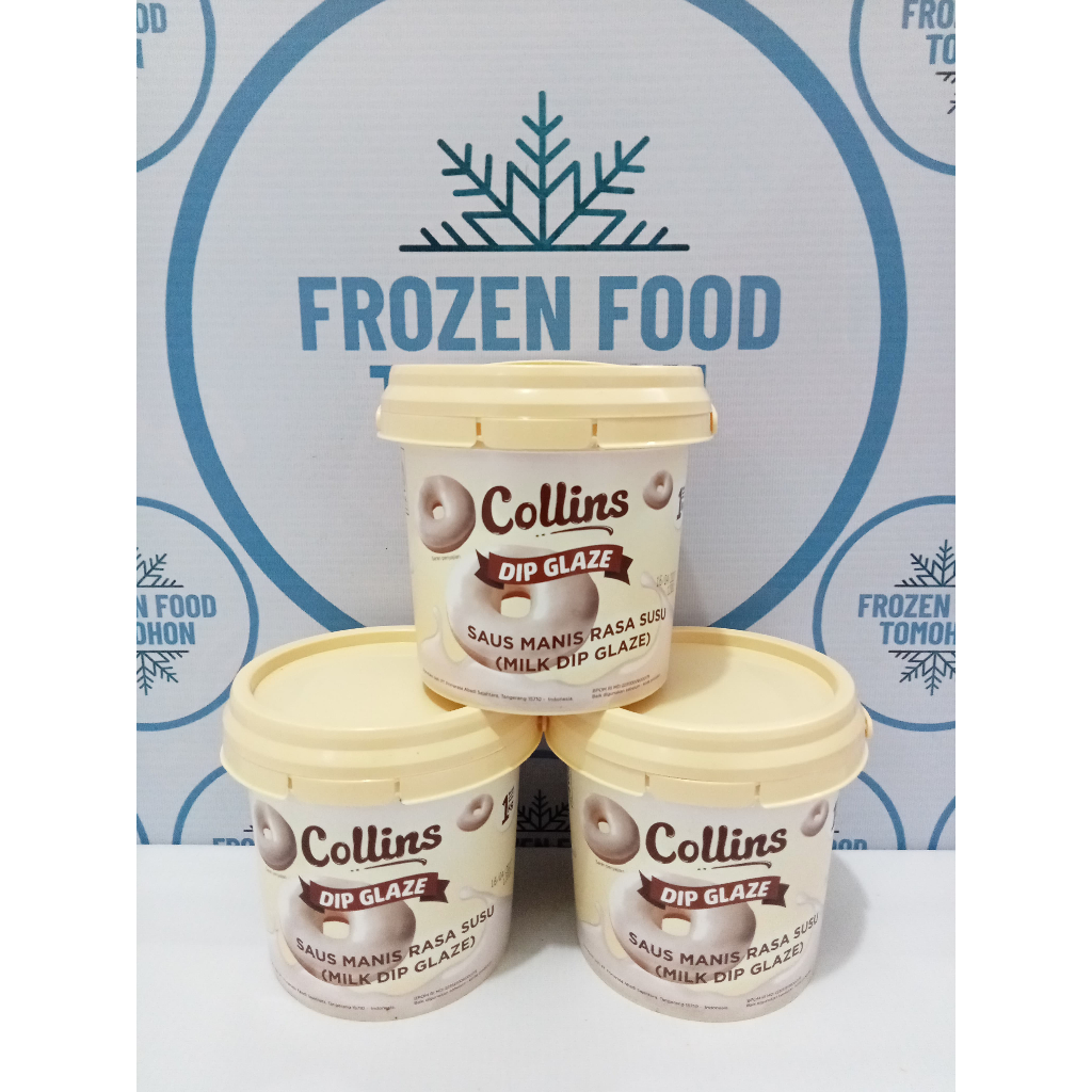 

Collins DIP GLAZE Milk (Susu) 1000gr - Frozen Food Tomohon
