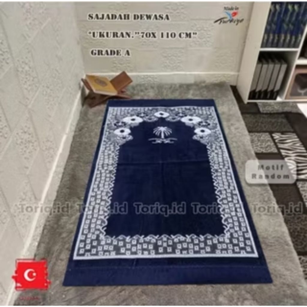 sajadah turki besar,tebal,halus dan lembut