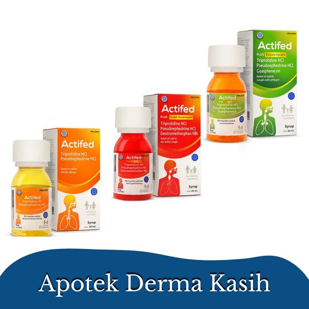 

Actifed Syrup 60 ML