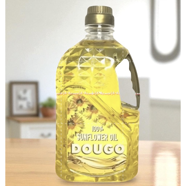 

Dougo Sunflower Oil 1L Minyak Goreng Biji Bunga Matahari 1Liter Sun Flower Duogo Dugo Cooking Oil 1Litter