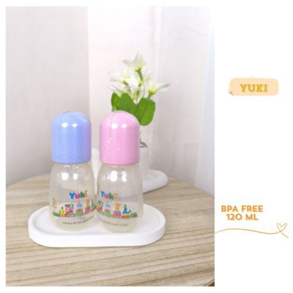 Botol Susu Bayi / Dot Bayi Yuki 120 ml
