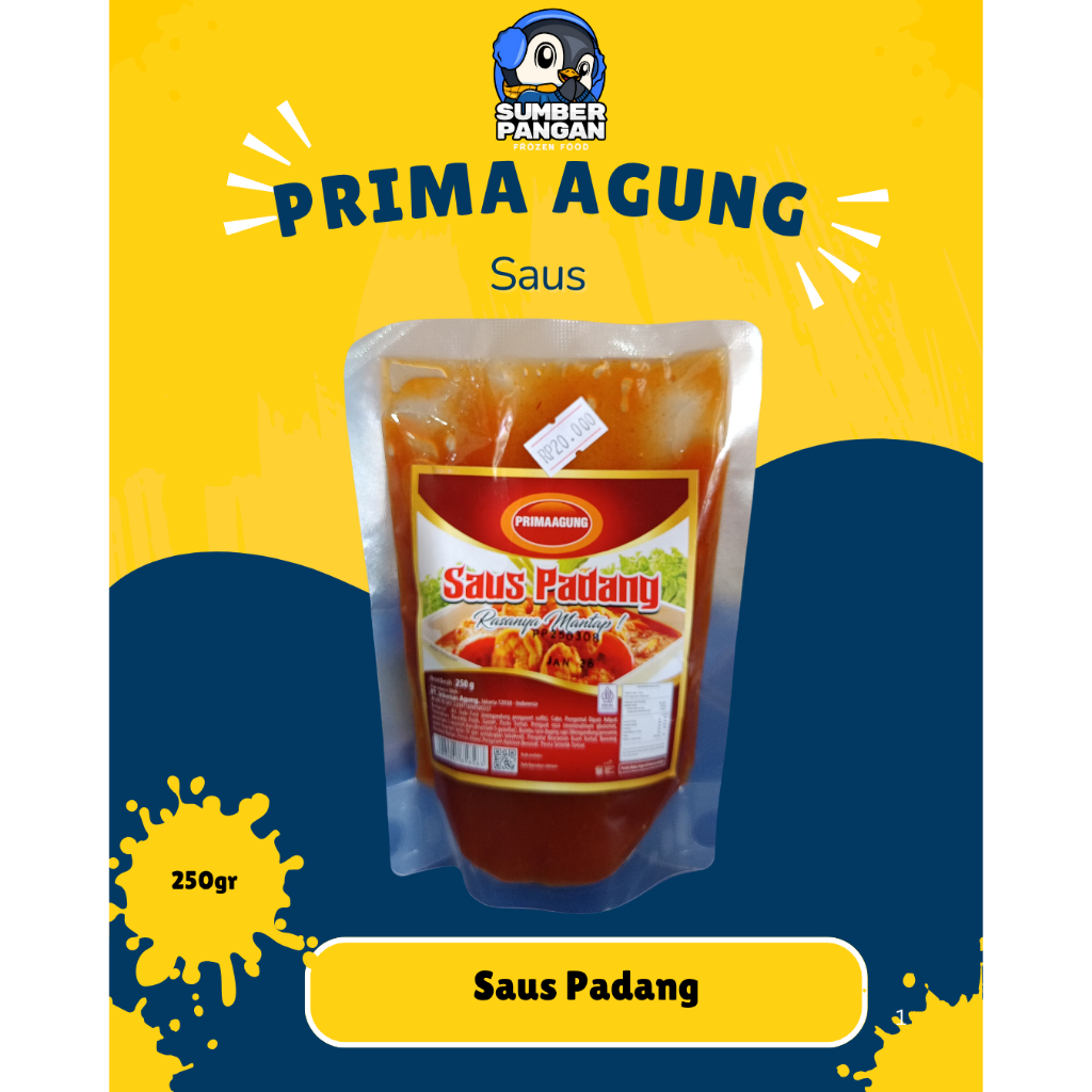 

Prima Agung Saus Padang,Saus Karbonara,Saus Spagheti
