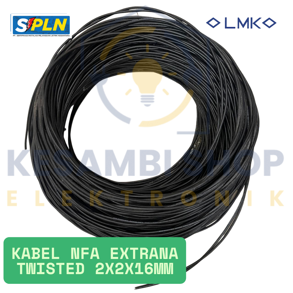 KABEL TWISTED KABEL PLN ( PERMETER ) NFA2X 2x16mm EXTRANA KABEL SR PLN