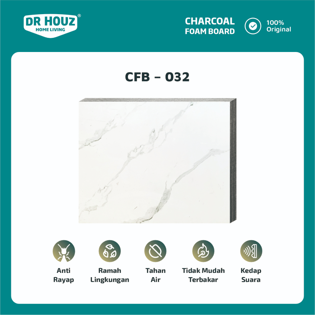 DR.HOUZ - Charcoal Foam Board - CFB 032 (Wall Board)