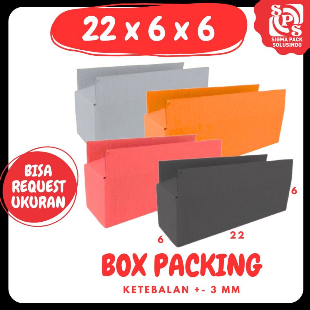 

Box 22x6x6 Kardus Packing A1 Karton Dus Kotak Kemasan Botol Gelas Madu Jamu Madu Zigma Pack