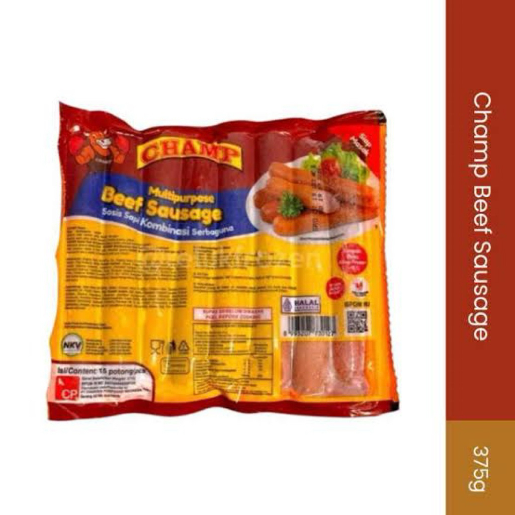 

Sosis champ sapi 375gr