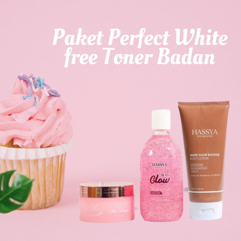 Hassya bodyskin paket lengkap pemutihan | Paket lengkap super putih hassya bodyskin