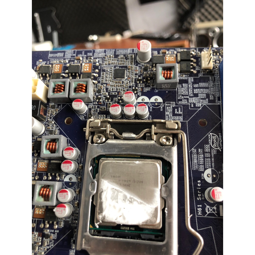 foxcon h61 with intel i5 2500