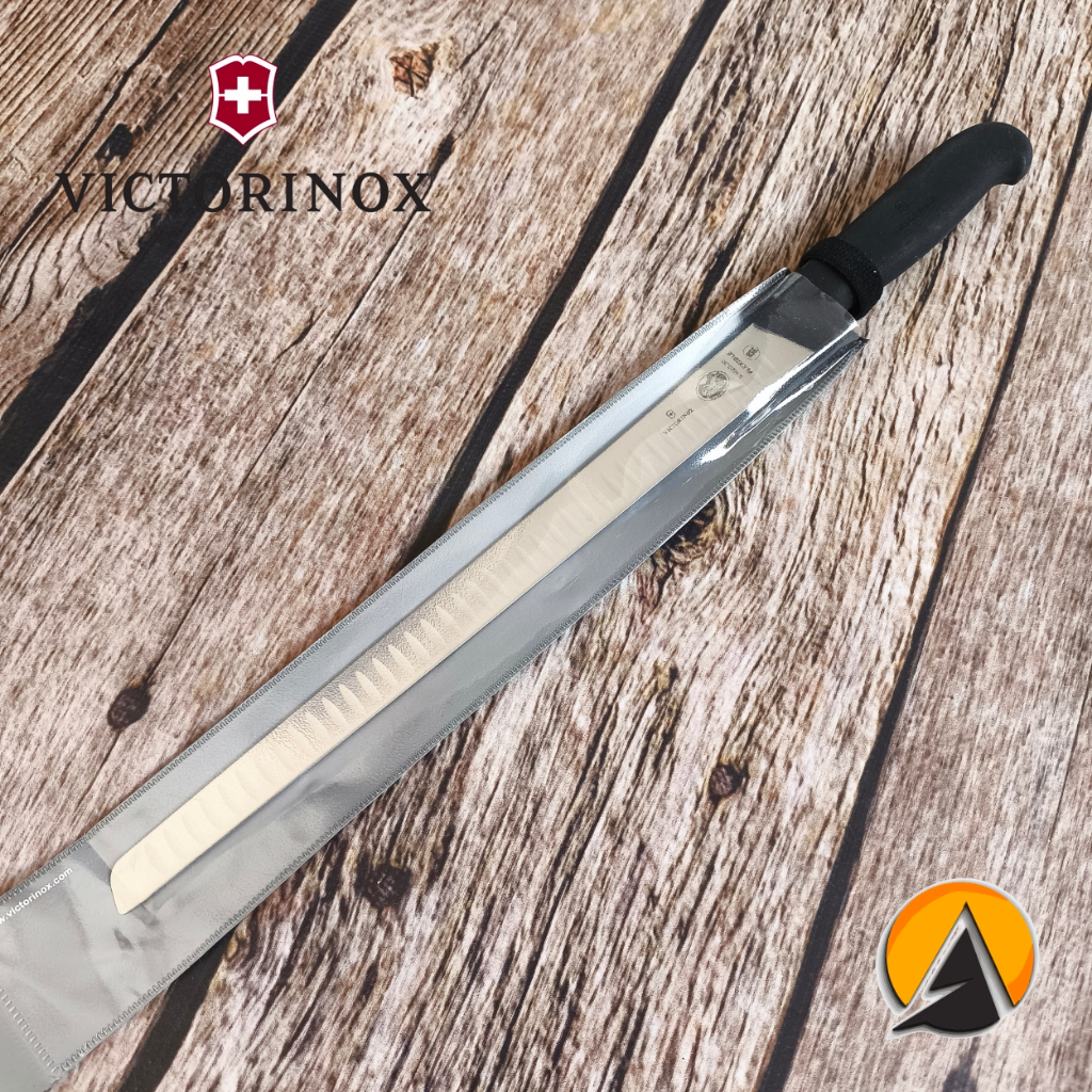 Pisau slicer slicing knife victorinox 30 cm fluted original swiss 5.4623.30