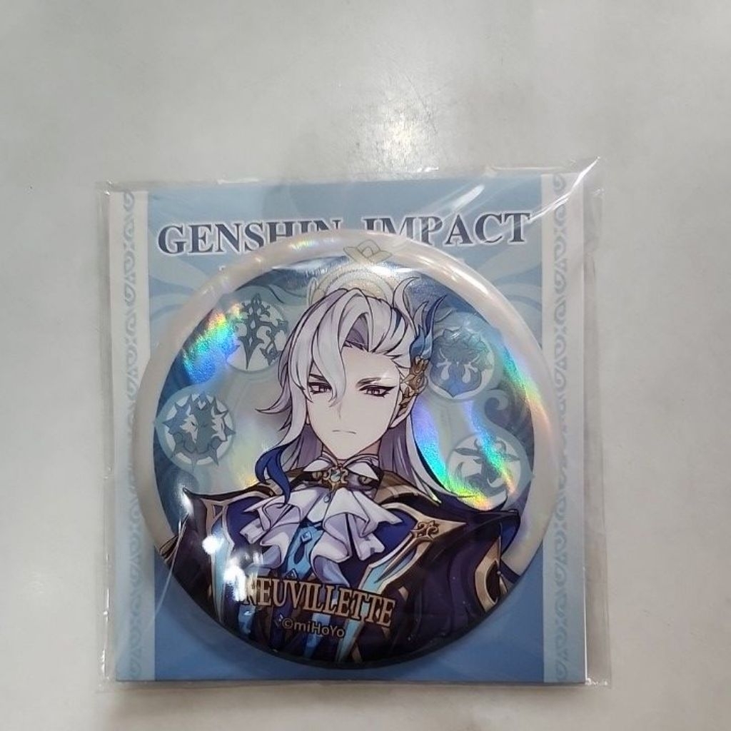 Neuvillette Genshin Impact Official Pin Badge