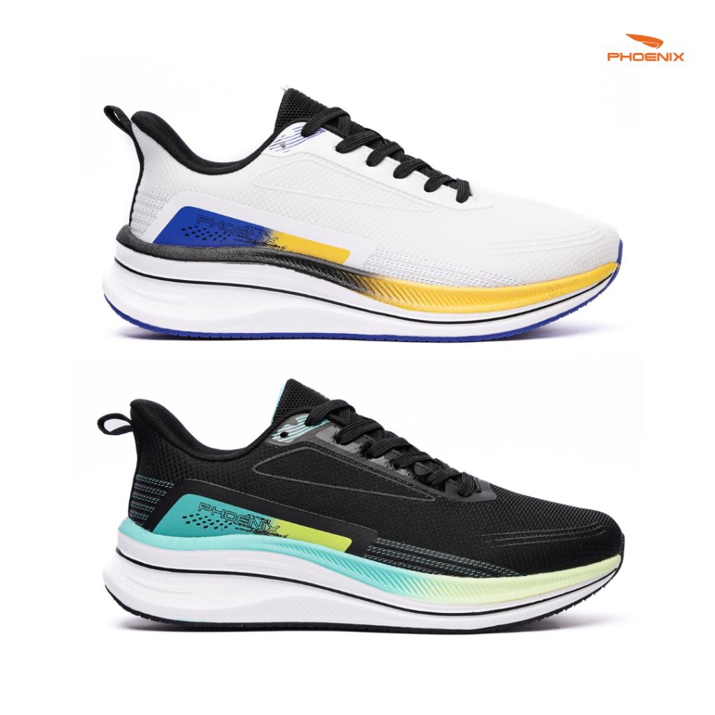 Phoenix Sepatu lari /Running original ASKARA - HITAM/PUTIH/PHOENIX SEPATU LARI/ SEPATU RUNNING  TERB