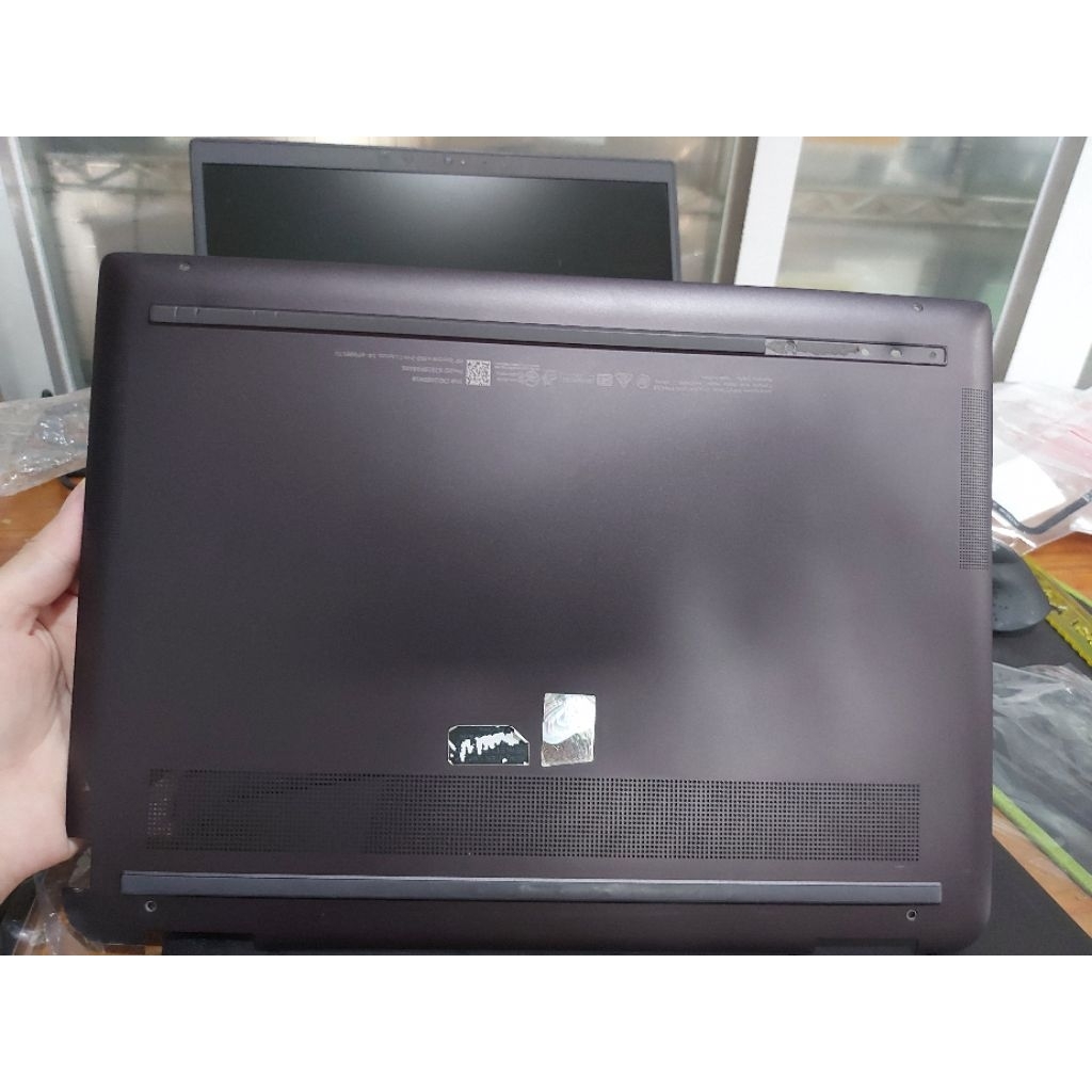 Bottom case casing bawah laptop HP Spectre 14-ef0005TU 14-EF 14T-EF N12229-001 Brown 14inch