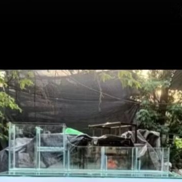 Top Filter Kaca China Style 120cm